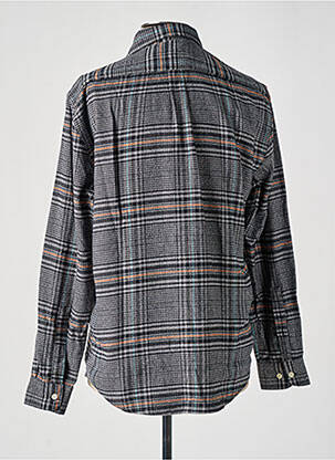 Chemise manches longues poches gris BY CHARLIE B homme