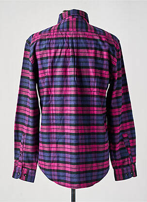 Chemise manches longues poches rose BY CHARLIE B homme