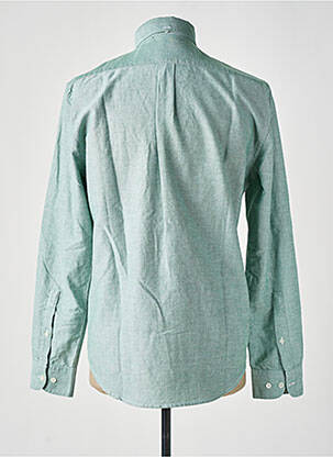 Chemise manches longues manches longues vert BY CHARLIE B homme