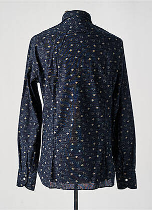 Chemise manches longues manches longues bleu A.B.C.L homme