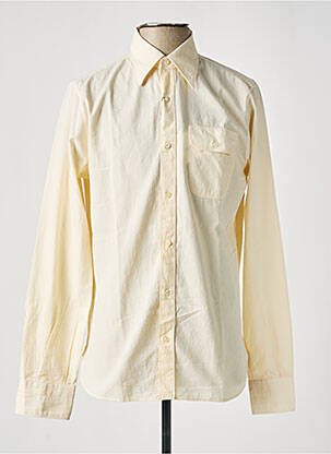 Chemise manches longues manches longues beige A.B.C.L homme
