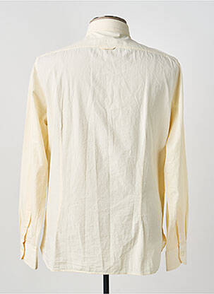 Chemise manches longues coupe droite beige A.B.C.L homme