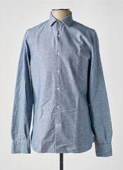 Chemise manches longues bleu A.B.C.L pour homme seconde vue