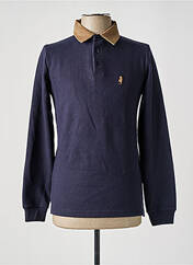 Polo bleu MCS pour homme seconde vue