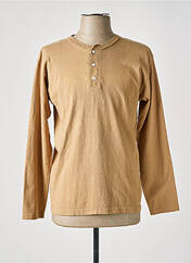 T-shirt beige GOOD ON pour homme seconde vue