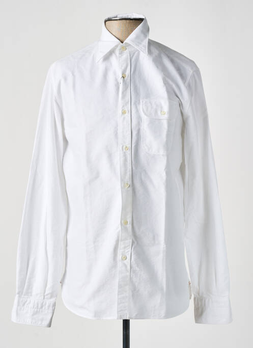 Chemise manches longues blanc A.B.C.L pour homme