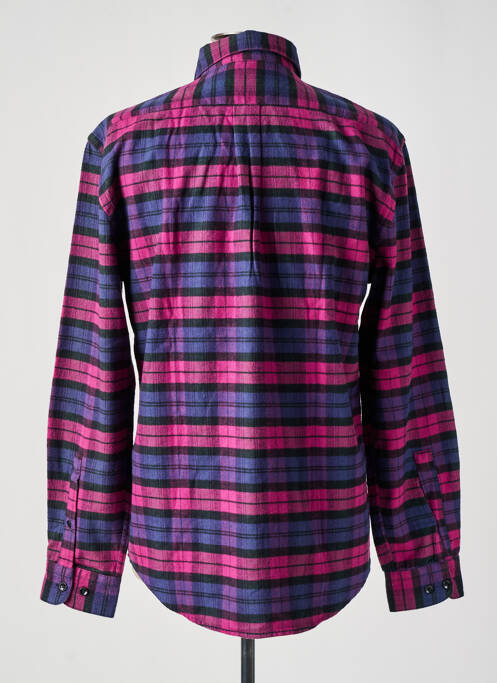 Chemise manches longues rose BY CHARLIE B pour homme