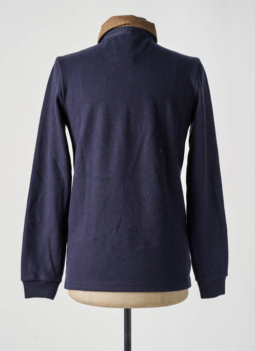 Polo bleu MCS pour homme