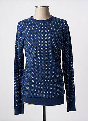 Pull stretch manches longues bleu SCOTCH & SODA homme