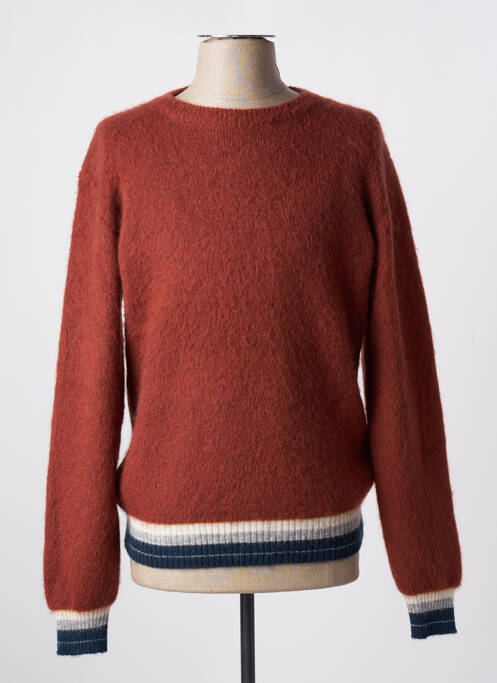 Pull marron BOB pour homme