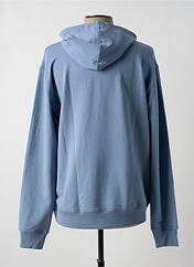 Sweat-shirt à capuche bleu BY CHARLIE B pour homme seconde vue