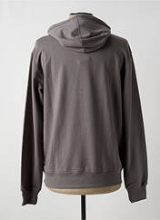 Sweat-shirt à capuche gris BY CHARLIE B pour homme seconde vue