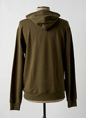 Sweat-shirt à capuche vert BY CHARLIE B pour homme seconde vue