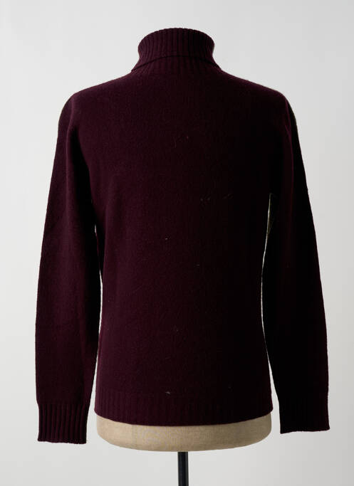 Pull col roulé vert BOB pour homme