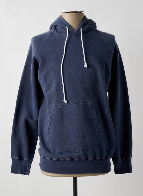 Sweat-shirt à capuche bleu fonce GOOD ON pour homme