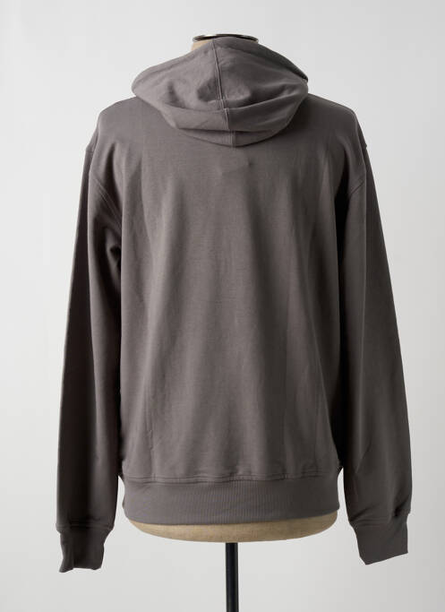 Sweat-shirt à capuche gris BY CHARLIE B pour homme