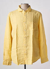 Chemise manches longues jaune BY CHARLIE B pour homme seconde vue