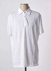 Polo blanc BY CHARLIE B pour homme seconde vue