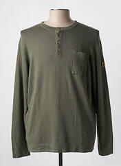 Pull vert MCS pour homme seconde vue