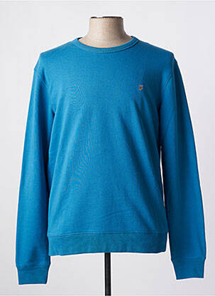 Sweat-shirt bleu BY CHARLIE B pour homme