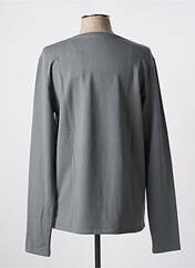 Sweat-shirt gris BY CHARLIE B pour homme seconde vue