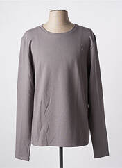 Sweat-shirt gris clair BY CHARLIE B pour homme seconde vue