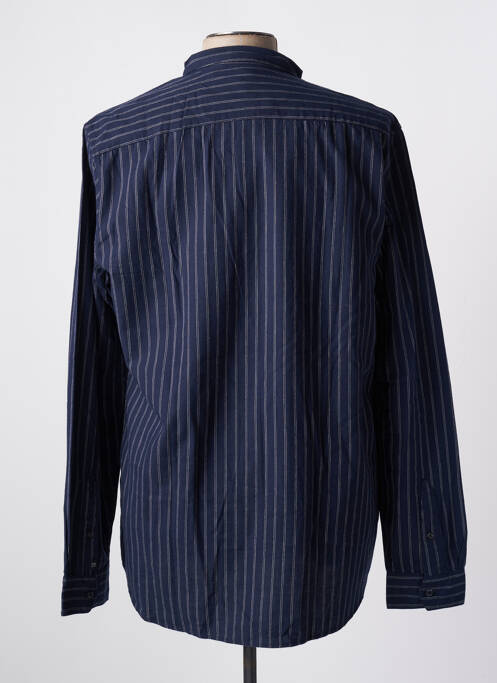 Chemise manches longues bleu BY CHARLIE B pour homme