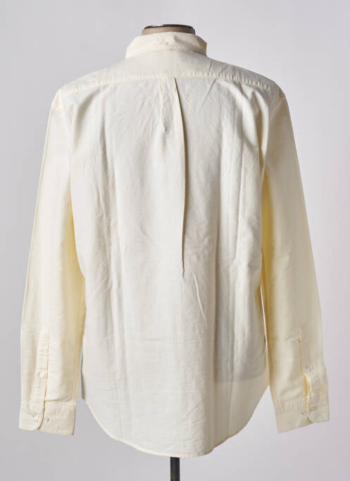 Chemise manches longues jaune BY CHARLIE B pour homme