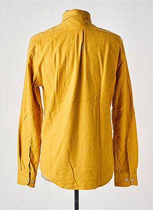 Chemise manches longues poches jaune BY CHARLIE B homme