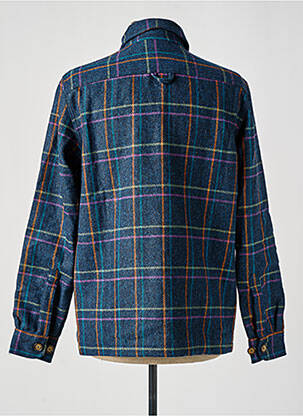 Veste casual fermeture boutonnée sur le devant bleu BY CHARLIE B homme