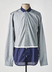 Chemise manches longues bleu SCOTCH & SODA pour homme seconde vue
