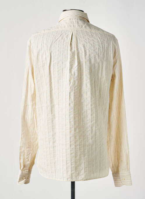 Chemise manches longues poches beige A.B.C.L homme