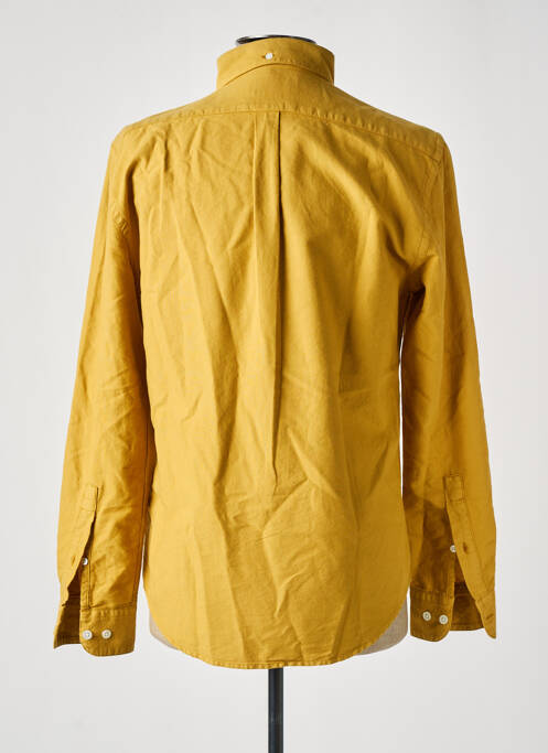 Chemise manches longues manches longues jaune BY CHARLIE B homme