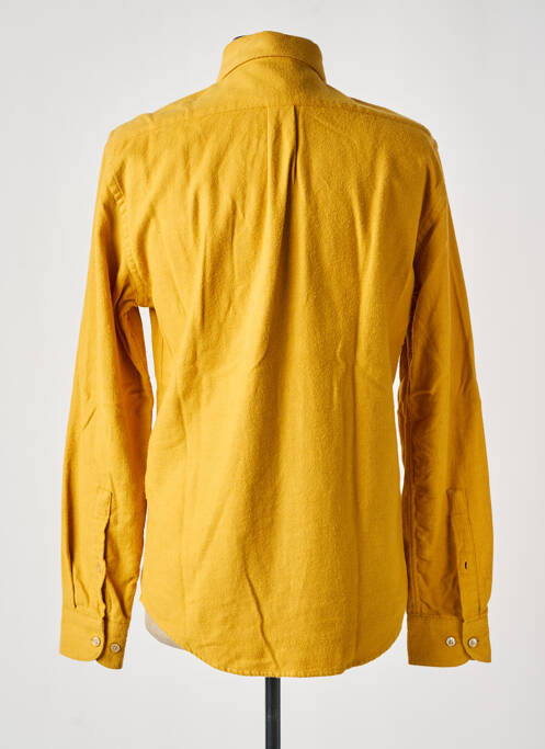 Chemise manches longues poches jaune BY CHARLIE B homme