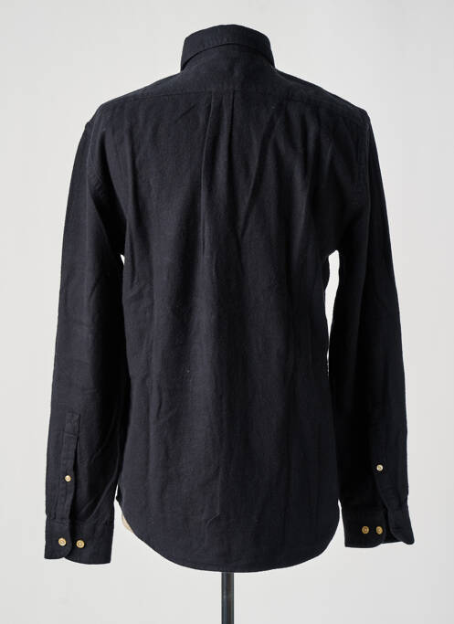 Chemise manches longues poches noir BY CHARLIE B homme