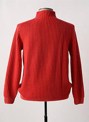 Pull manches longues manches longues rouge FLY3 homme