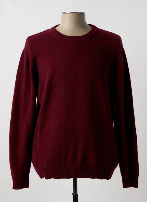 Pull rouge BY CHARLIE B pour homme