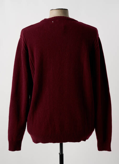 Pull rouge BY CHARLIE B pour homme