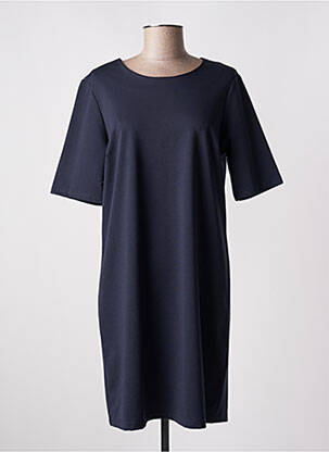 Robe mi-longue manches courtes manches courtes bleu VERO MODA femme