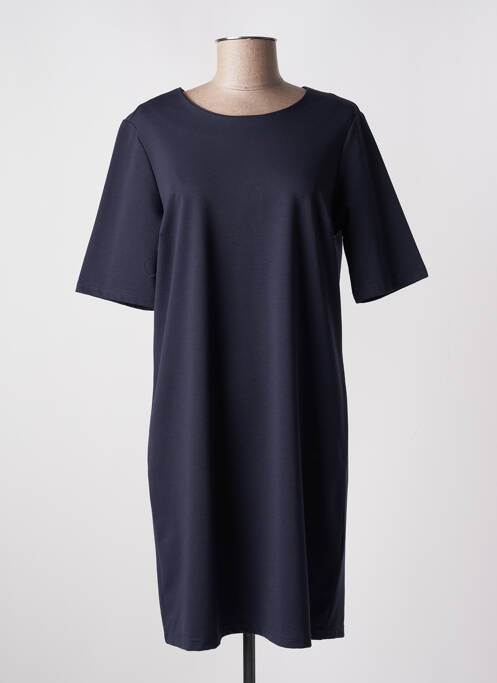 Robe mi-longue manches courtes manches courtes bleu VERO MODA femme