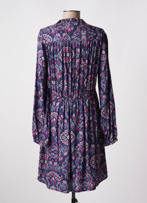 Robe courte bleu C'EST BEAU LA VIE pour femme