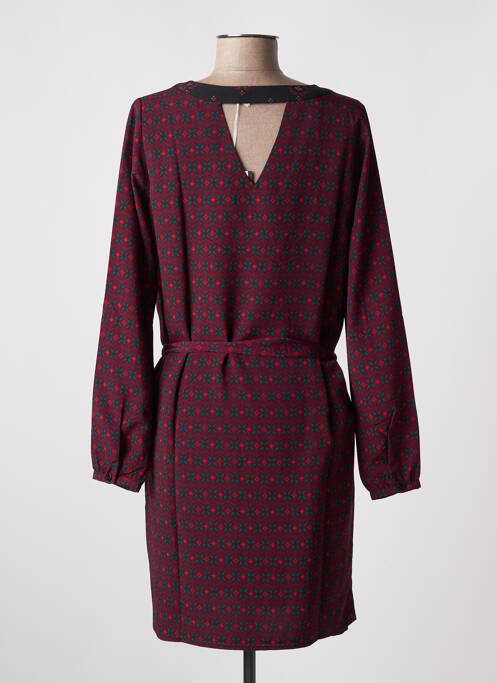 Robe courte rouge LPB pour femme