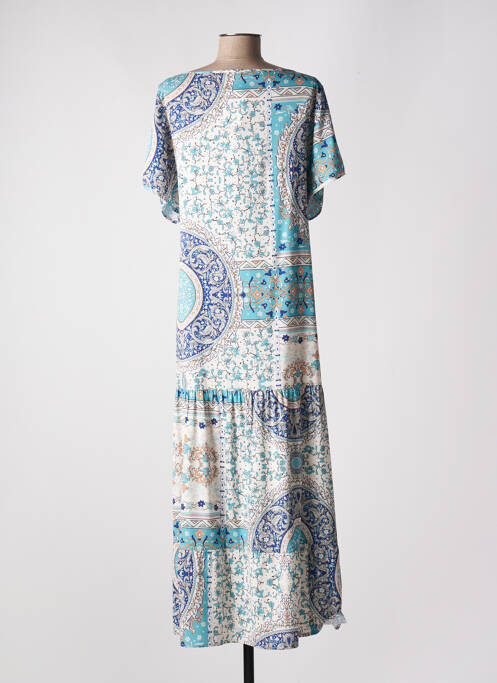 Robe longue bleu EDAS pour femme