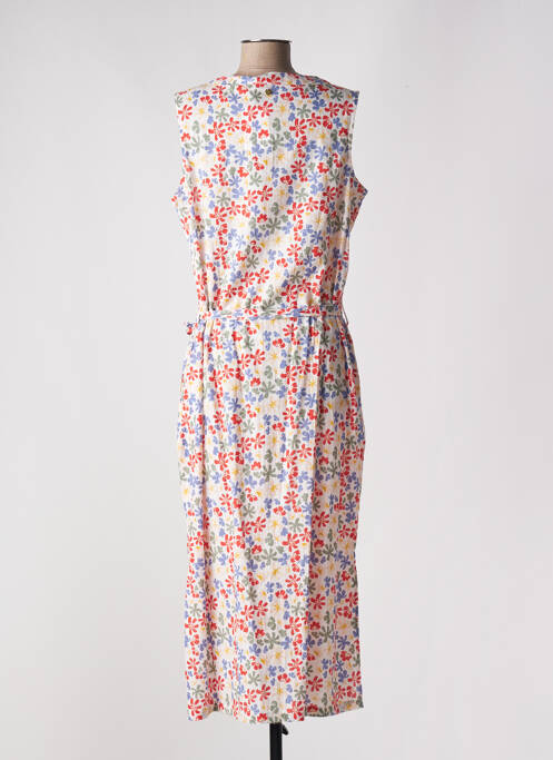 Robe mi-longue blanc ÉTYMOLOGIE pour femme