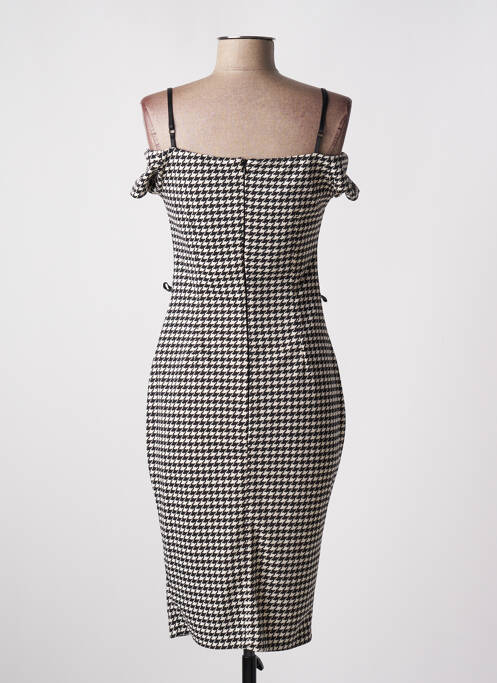 Robe mi-longue noir RINASCIMENTO pour femme