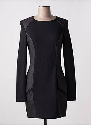 Robe courte manches longues manches longues noir FIRETRAP femme