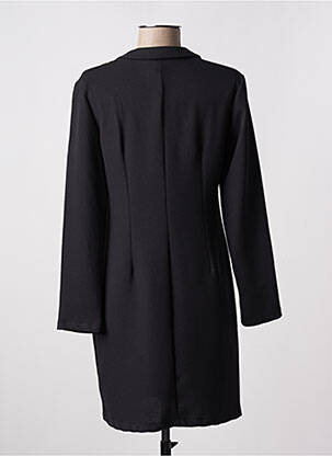 Robe courte manches longues manches longues noir VIRGINIA HILL femme