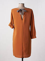 Robe courte orange AKOZ DE TOI pour femme seconde vue