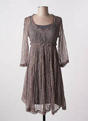 Robe mi-longue gris CREAM pour femme seconde vue