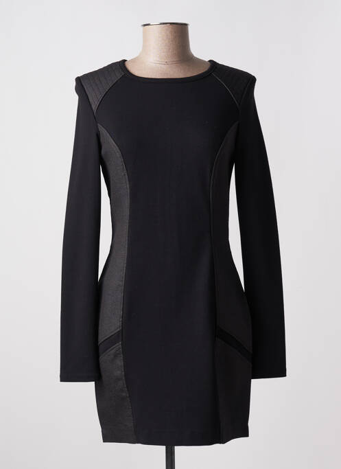 Robe courte manches longues manches longues noir FIRETRAP femme
